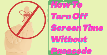 How To Turn Off Screen Time Without Passcode On Iphone/Ipad