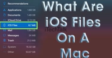 What Are Ios Files On Mac