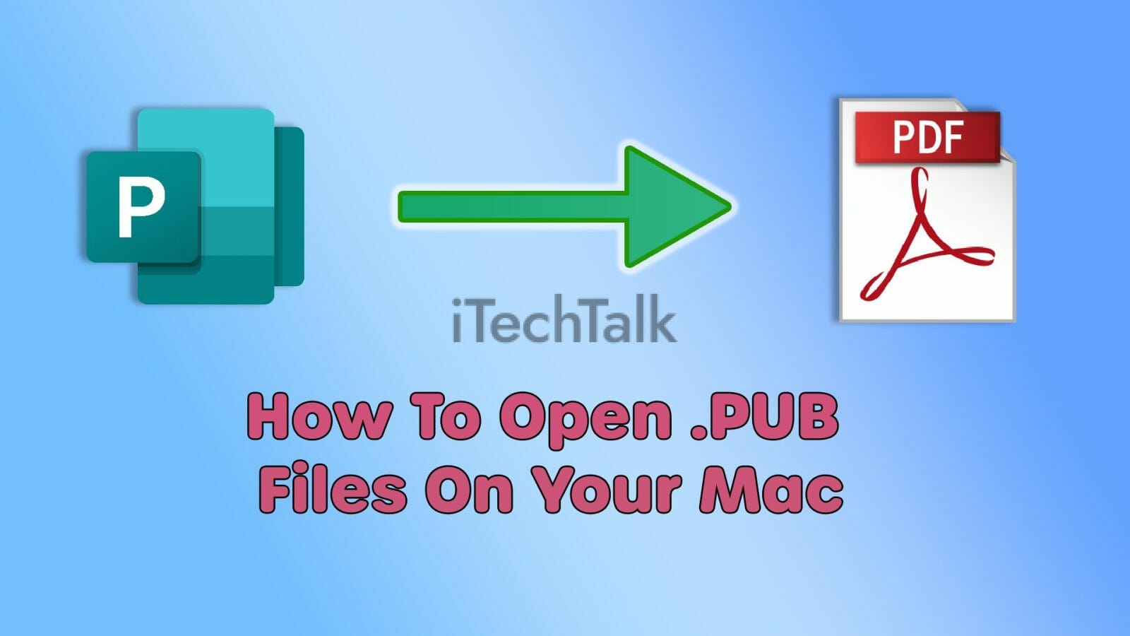 how to open publisher files on mac