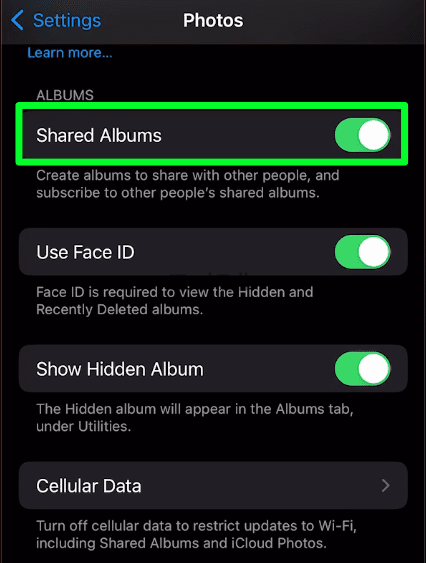 - Why Is The Shared Album Not Updating And How To Fix It
