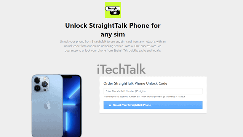 Straight Talk Unlock Iphone