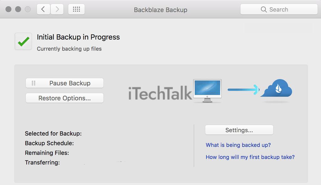Backup Important Files Before Proceeding