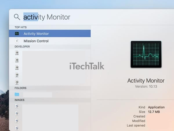 How To Open Activity Monitor