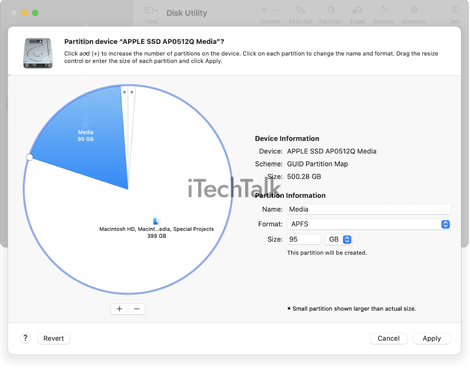 Launching Disk Utility