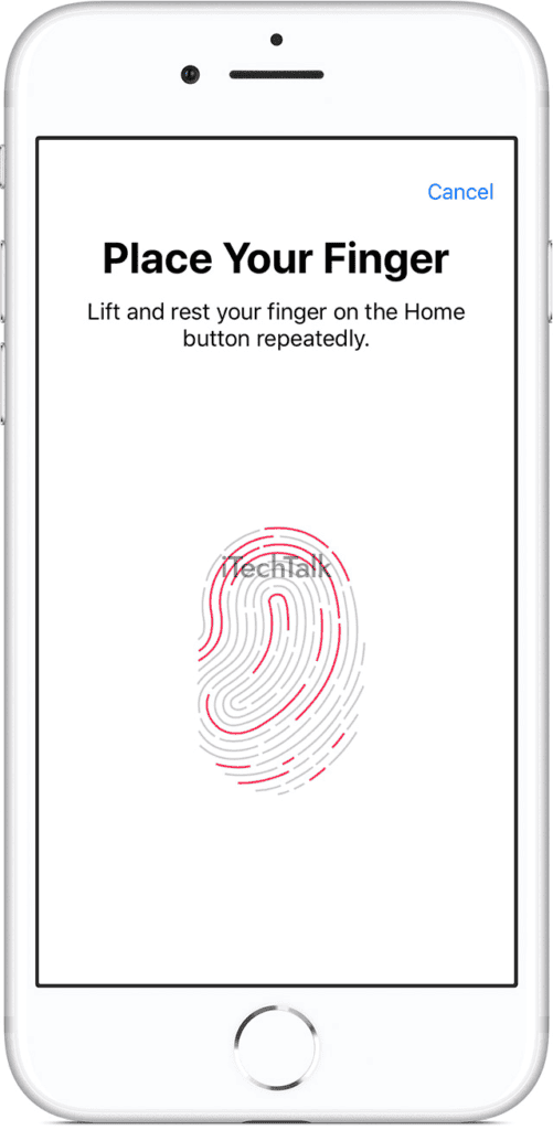Set Up Fingerprint On Imessage