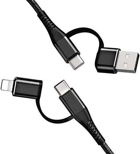 4-In-1 Usb C Cable Combo 3.3Ft – Flexible And Ultra-Fast Charging...