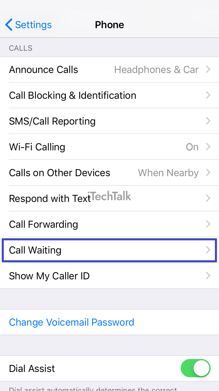 What Is Call Waiting iPhone – iTechTalk