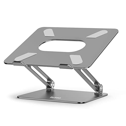 Boyata Laptop Stand, Adjustable Ergonomic Laptop Holder, Aluminium ...