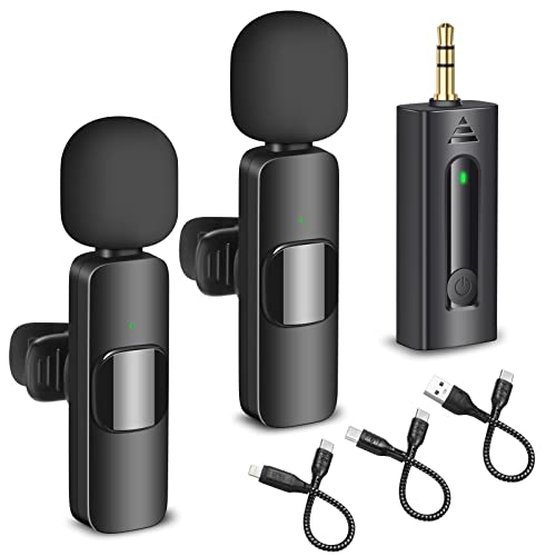 Bzxzb Wireless Microphone For Iphone, Android Phone, Camera, Laptop...