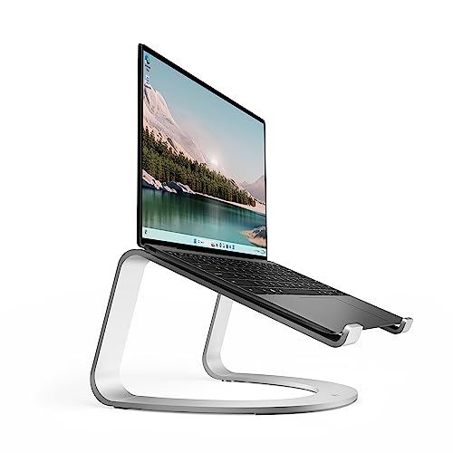 Curve Se Ergonomic Aluminum Laptop And Macbook Stand | Compatible W...