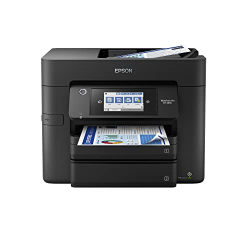 Epson Workforce Pro Wf-4830 Wireless All-In-One Printer With Auto 2...