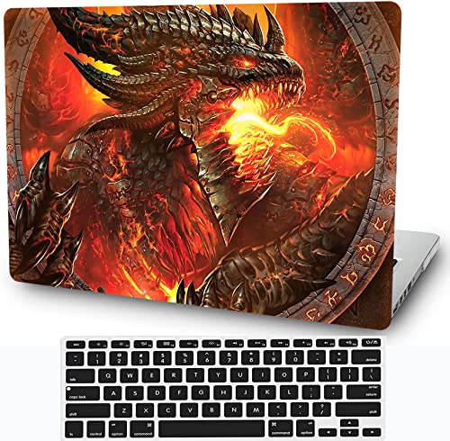 Fire Dragon Laptop Shell Compatible With Macbook Pro 13 Inch Case 2...