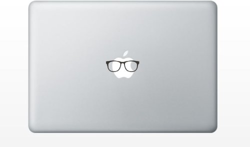 Glasses Funny Cute Decal Sticker For Apple Macbook Laptop Pro And A...