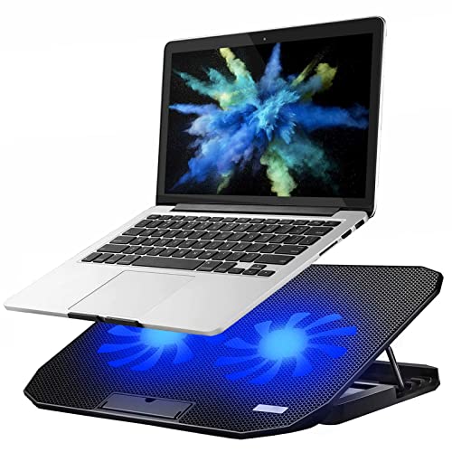 Kerolffu Laptop Cooling Fans 15.6 14 13 Inch (Big 2Fans 5.52 Inch, ...