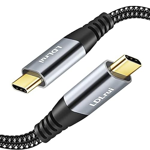 Ldlrui Short Usb C To Usb C Cable 20Gbps Data Transfer Cable 1Ft Us...