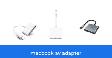 - The Top 7 Best Macbook Av Adapter In 2023: According To Reviews.