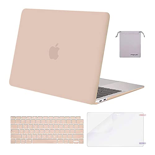 Mosiso Compatible With Macbook Air 13 Inch Case 2022, 2021-2018 Rel...