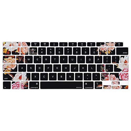 Mosiso Peony Keyboard Cover Only Compatible With Macbook Air 13 Inc...