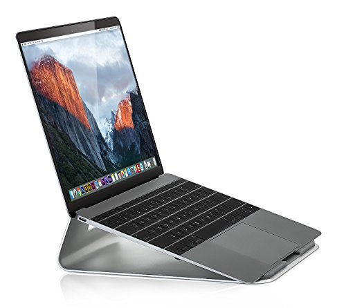 Mount-It! Tilted Laptop Riser For Macbook And Ipad Pro - Ergonomic ...