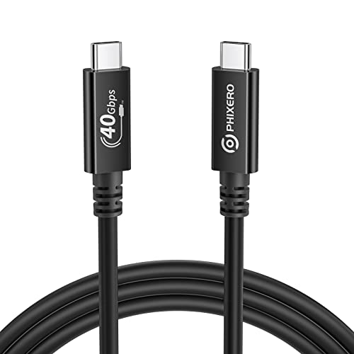 Phixero Usb 4 Cable 2.62Ft, Compatible With Thunderbolt 4 Cable, Wi...