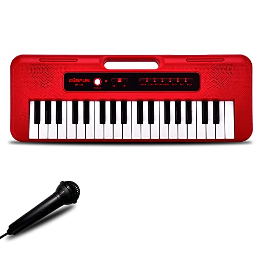 Piano Keyboard For Kids, Eooleow 37 Keys Portable Electronic Piano ...