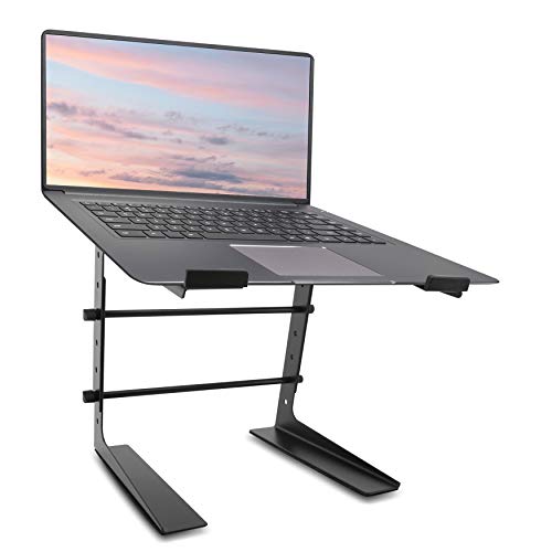 Pyle Portable Adjustable Laptop Stand - 6.3 To 10.9 Inch Anti-Slip ...