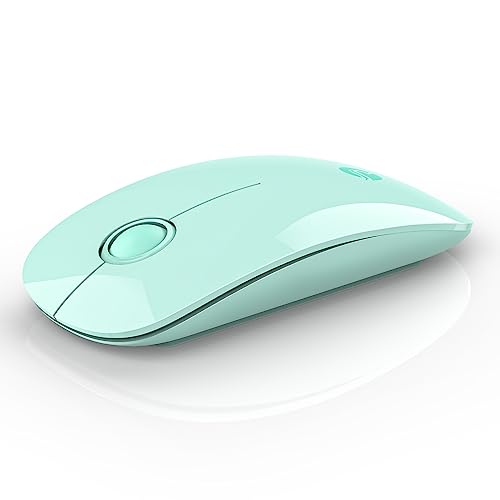 Rapique Wireless Bluetooth Mouse - (Bt5.1+Usb) Slim Dual Mode Macbo...