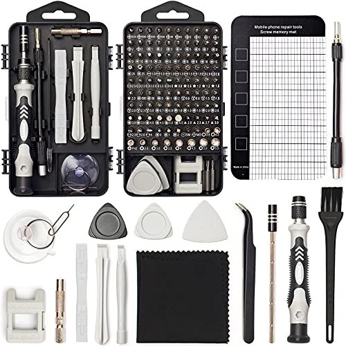 Strebito Precision Screwdriver Set 124-Piece Electronics Tool Kit W...