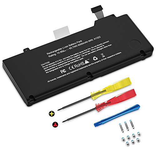 Techowl A1322 Battery, A1278 Battery For Macbook Pro 13 Inch Mid 20...