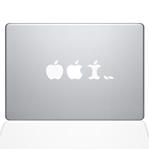 The Decal Guru Edible Apple Macbook Decal Vinyl Sticker - 13  Macbo...