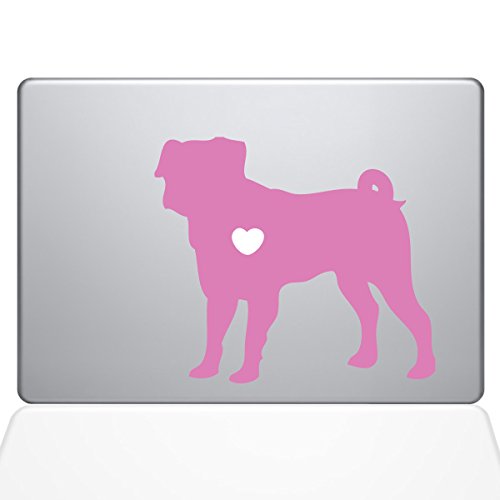 The Decal Guru I Love My Pug Decal Vinyl Sticker, 11  Macbook Air, ...