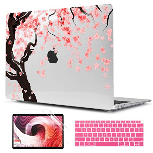 Twol Cover For Macbook Air 13 Inch 2021 2020 2019 2018, Cherry Blos...