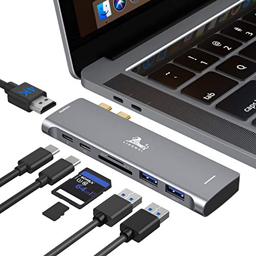 Usb C Hub Adapter For Macbook Pro 2020, Multiport Macbook Pro Usb A...