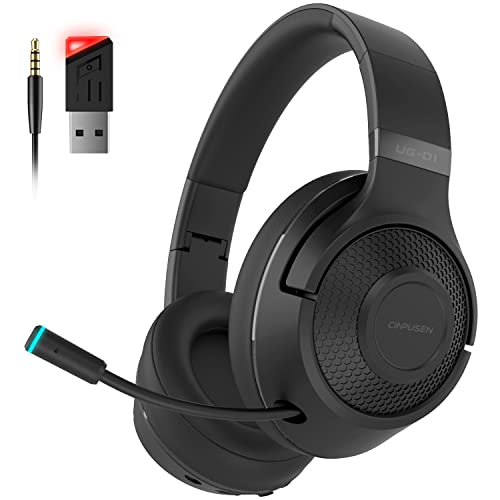 2.4Ghz Wireless Gaming Headset For Pc, Ps5, Ps4, Macbook, With Micr...