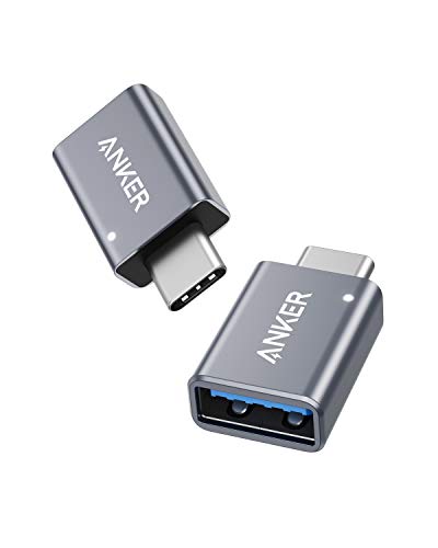 Anker Usb C Adapter (2 Pack), Usb C To Usb, High-Speed Data Transfe...