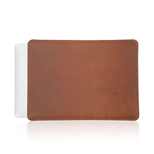 Envoy Leather Macbook Air M2 Sleeve Fits Any 13, 14, 16 Inch - Genu...