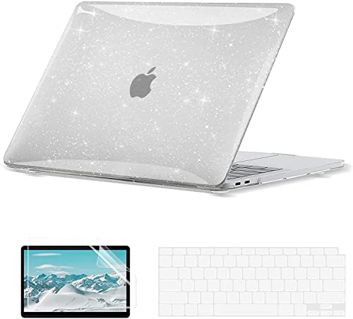 Eoocoo Glitter Hard Case Compatible With Macbook Air 13 Inch Case 2...