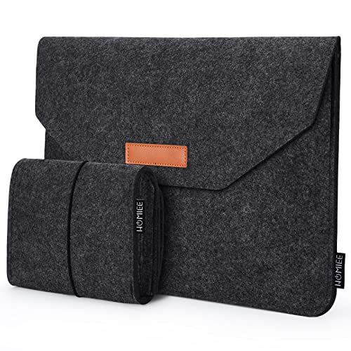 Homiee Laptop Sleeve Bag Compatible With Macbook Air Pro, 13-13.3 I...