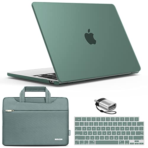 Ibenzer Compatible With M2 2023 2022 Macbook Air 13 Inch Case, Mode...
