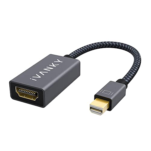 Ivanky Mini Displayport To Hdmi Adapter, Mini Dp(Thunderbolt) To Hd...