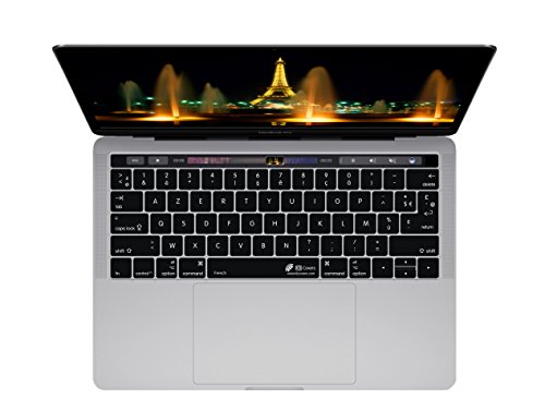 Kb Covers French Azerty Iso Keyboard Cover With Macbook Pro Touch B...