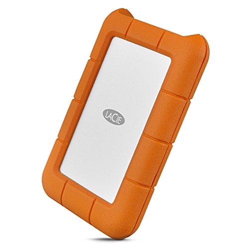 Lacie Rugged Usb-C 5Tb External Hard Drive Portable Hdd – Usb 3.0...