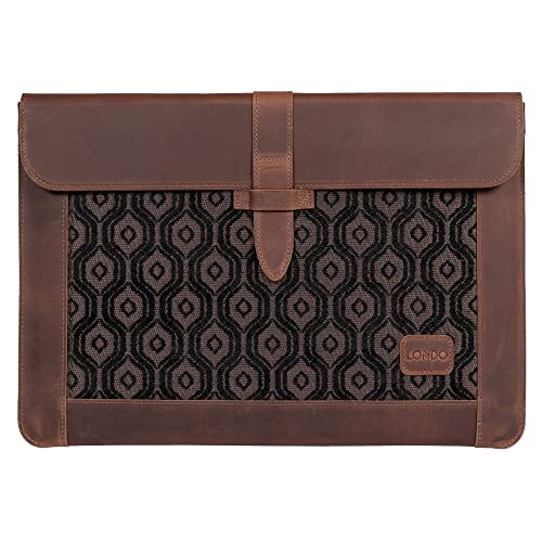 Londo Top Grain Leather Macbook Bag Laptop Sleeve For Macbook Pro A...