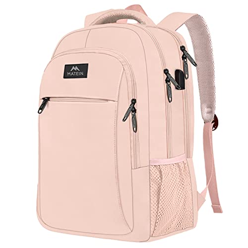 Matein 14 Inch Laptop Backpack, Anti Theft Travel Backpack With Usb...