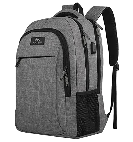 Matein Travel Laptop Backpack, Business Anti Theft Slim Durable Lap...