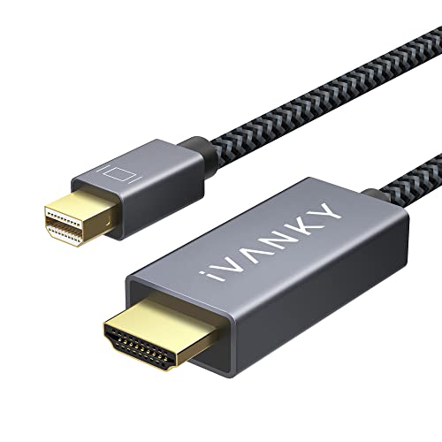 Mini Displayport To Hdmi Cable,Ivanky Mini Dp (Thunderbolt) To Hdmi...