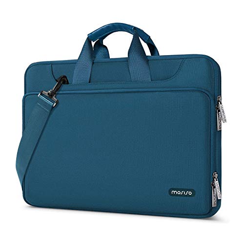 Mosiso 360 Protective Laptop Shoulder Bag Compatible With Macbook A...