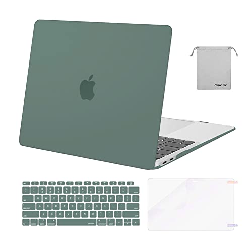 Mosiso Compatible With Macbook Air 13 Inch Case 2022, 2021-2018 Rel...