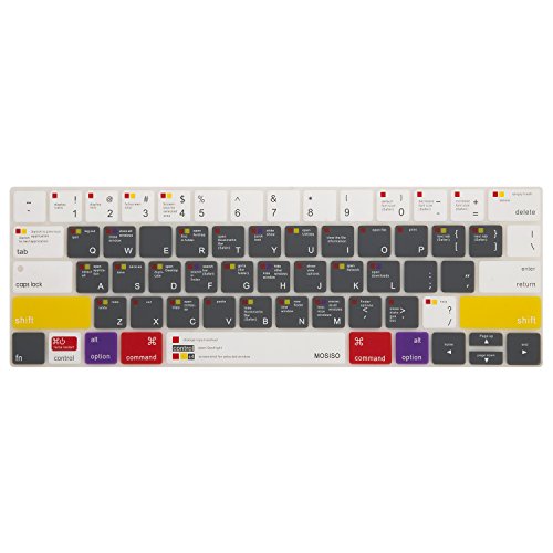 Mosiso Silicone Keyboard Cover Compatible With Macbook Pro With Tou...