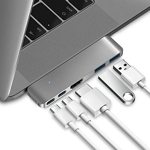 Purgo Mini Usb C Hub Adapter Dongle For Macbook Air 2023-2018 And M...